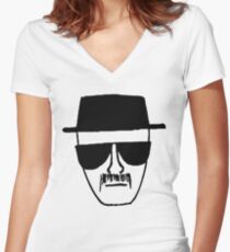 Heisenberg Women's Fitted V-Neck T-Shirt