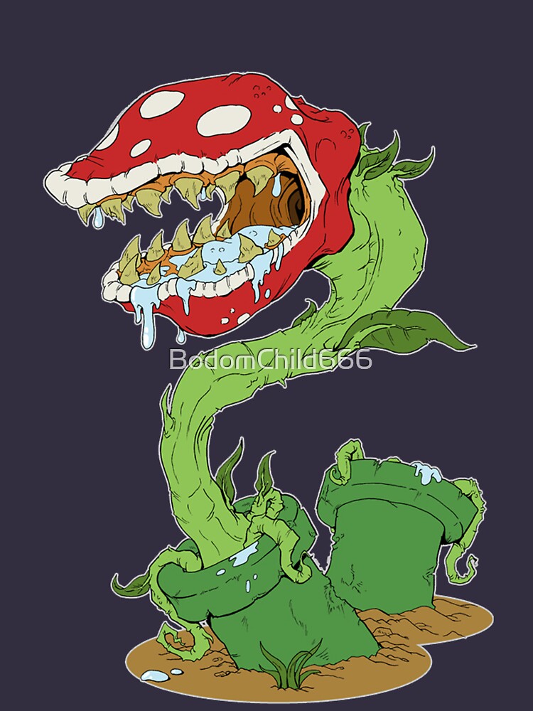 piranha plant shirt