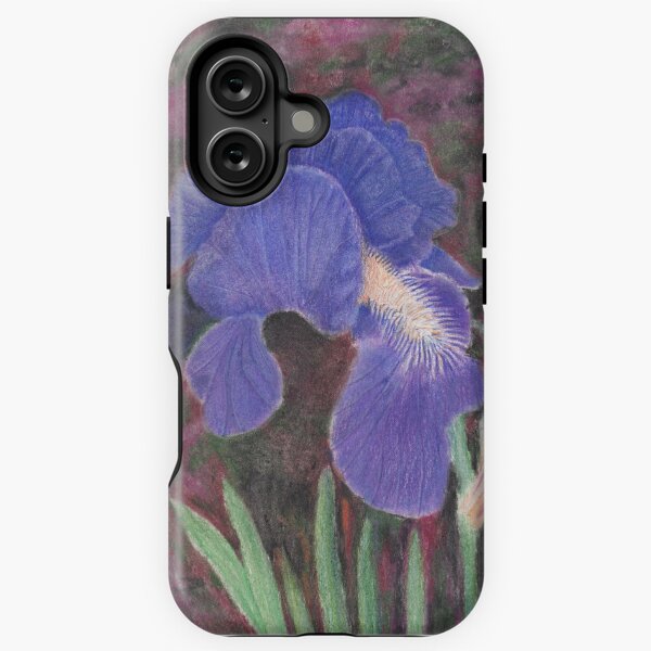 Item preview, Purple Iris in Colored Pencil designed and sold by The Elderberry Blossom.