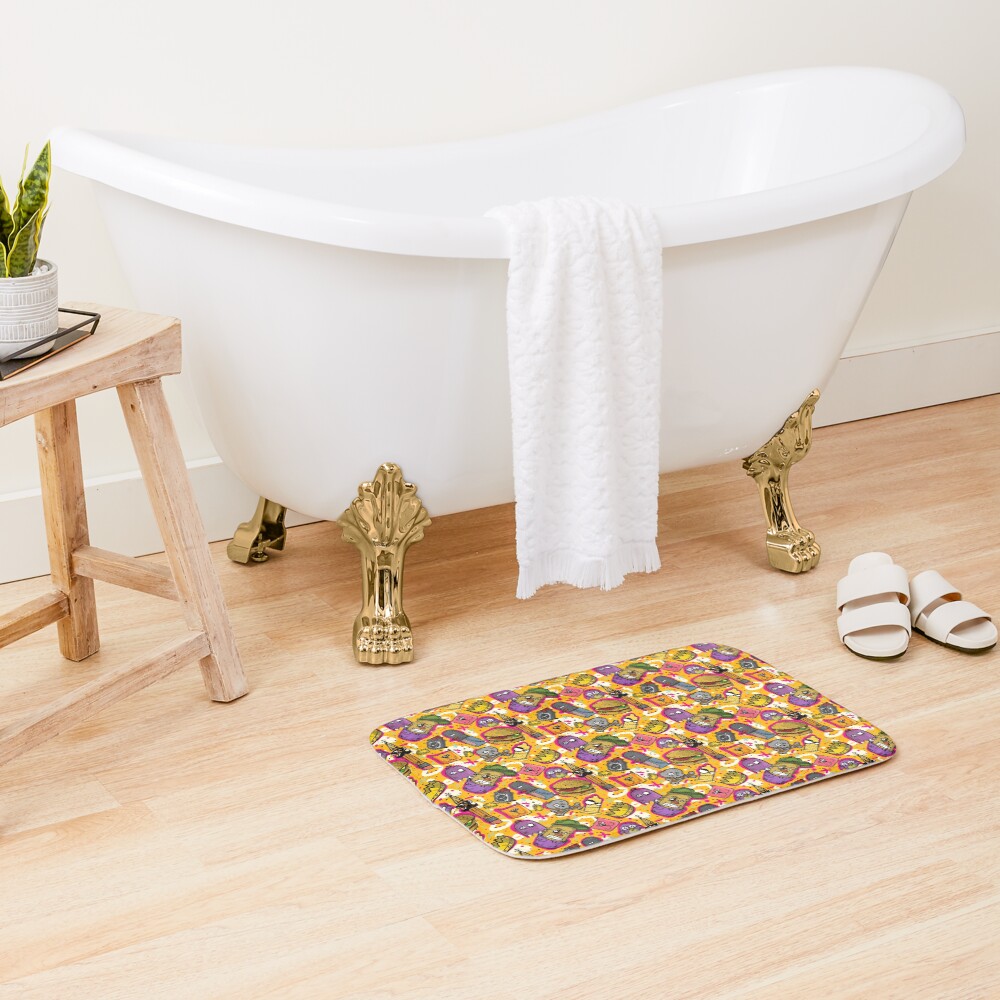 Item preview, Bath Mat designed and sold by monkeystudio.