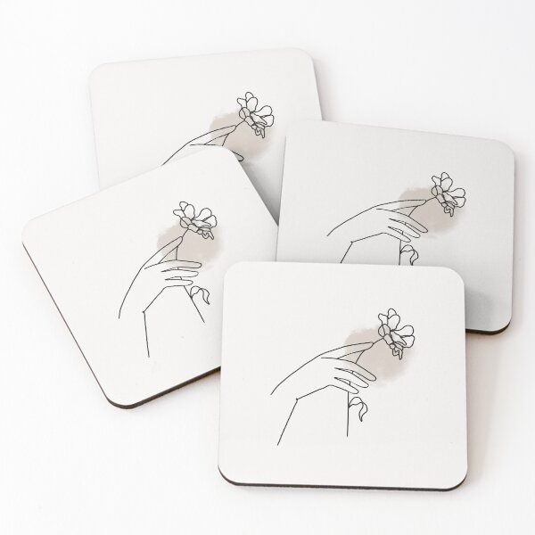 Item preview, minimal flower designed and sold by anabressi.