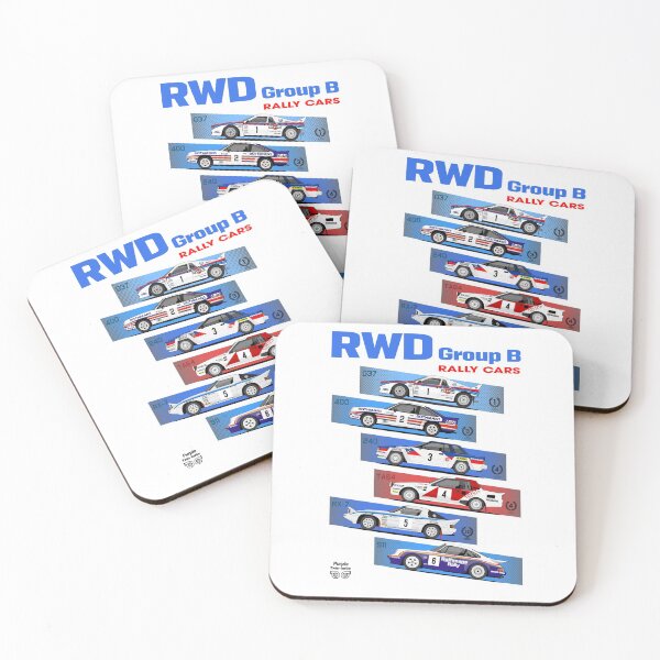 Item preview, Group B RWD rally cars designed and sold by purpletwinturbo.