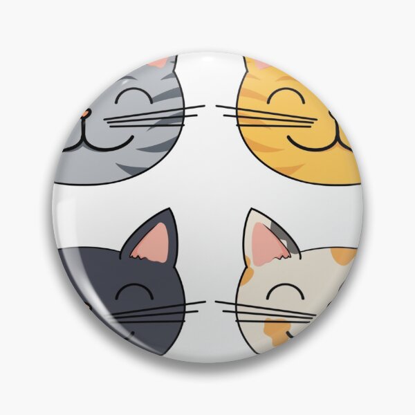 Item preview, Cute Smiling Cats designed and sold by Celiina.
