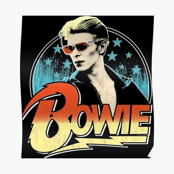 David Bowie clásico Póster