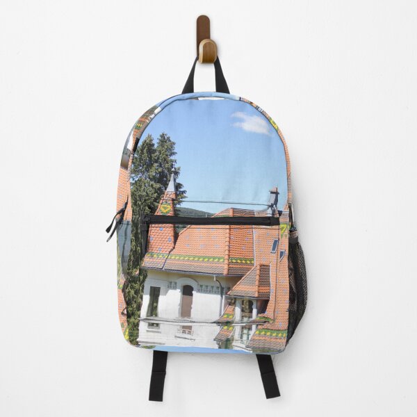 Item preview, Colorful manor house roof designed and sold by EstelleRossetti.