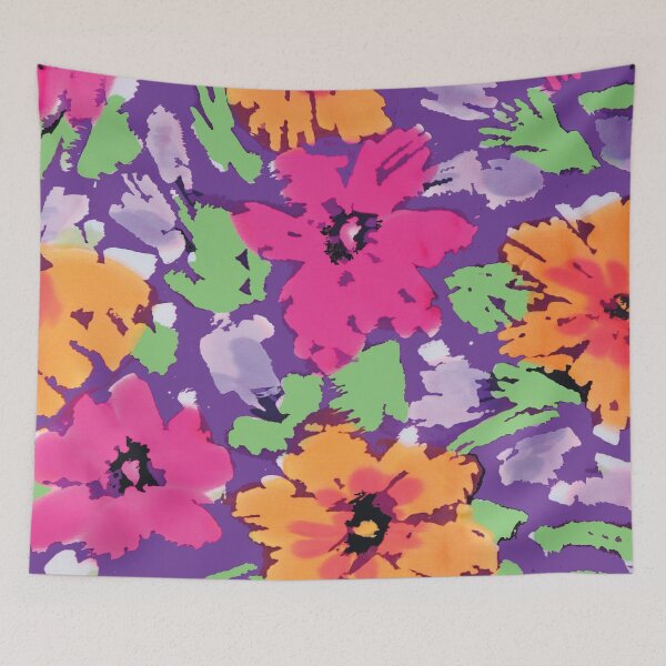 Item preview, Bold Brushy Floral designed and sold by Leslie Rogers Todder.