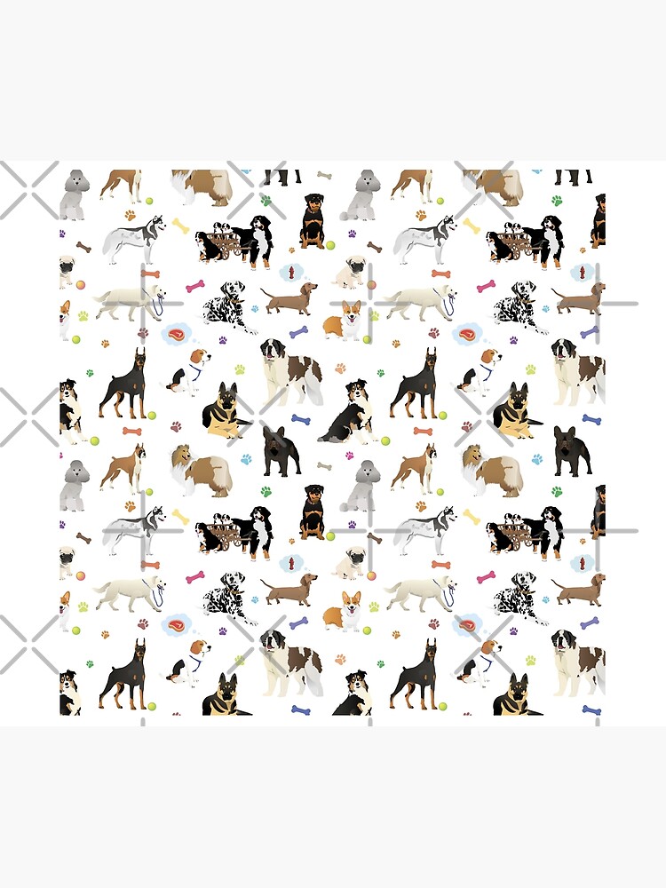 Various Dogs Pattern by NorseTech