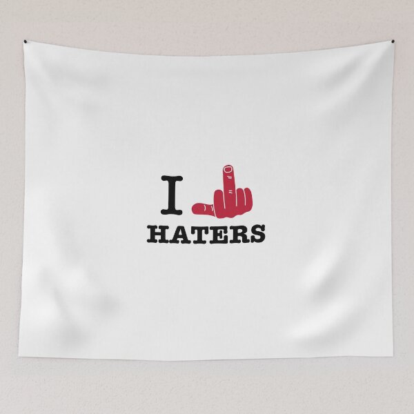Item preview, I hate haters designed and sold by MundoAdro.