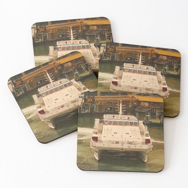 Item preview, Ferry leaving Kowloon for China. designed and sold by Howard  Boyd.