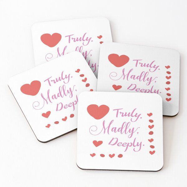 Item preview, Truly Madly Deeply.gift heart for you. designed and sold by larssenhere.
