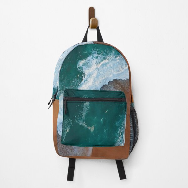 Item preview, Sea waves washing up on sand beach designed and sold by oceanys.