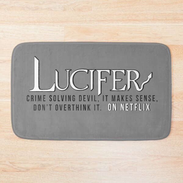 Item preview, Lucifer On Netflix - Don't Overthink It designed and sold by jamierose89.
