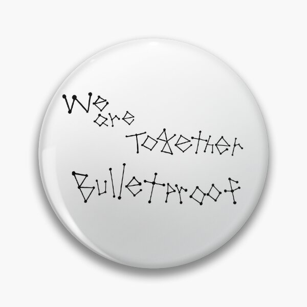 Item preview, We are together Bulletproof: Eternal designed and sold by NoonaStudio.