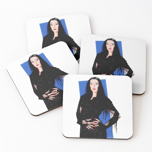 Item preview, Angelica Huston - An illustration by Paul Cemmick designed and sold by TIGERDAVER.