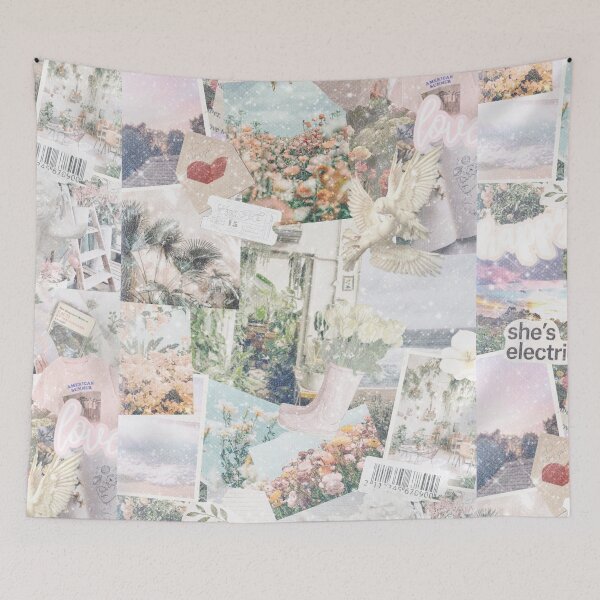 Item preview, Pastel Aesthetic Collage designed and sold by hearted.