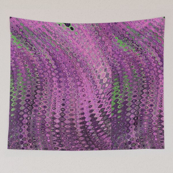 Item preview, Colorama abstract pink waves designed and sold by Joie-et-Poesie.