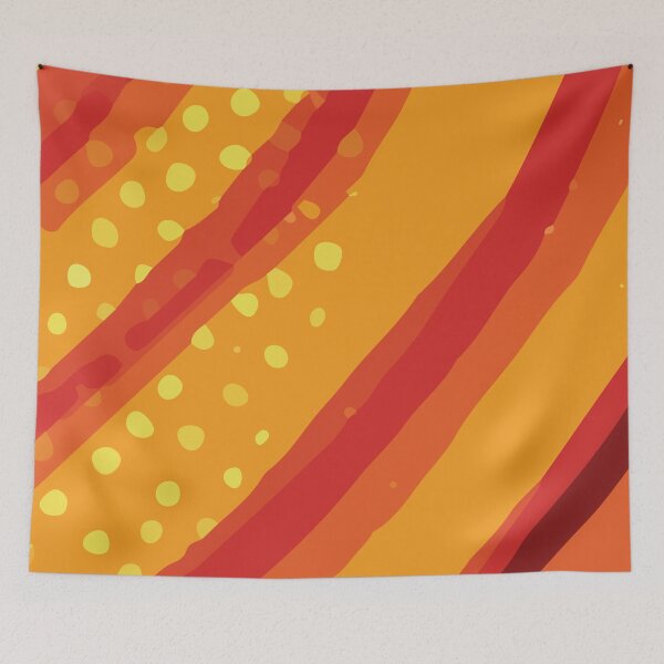 Item preview, Abstract Dots and Circles Graphic Background Design in Bright Orange Color GC-115-4 designed and sold by GraphicCharms.
