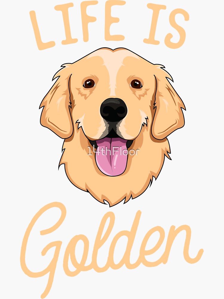 Life Is Golden Retriever T-Shirt Women Kids Dog Owner Gift Life Is Golden Retriever T-Shirt Women Kids Dog Owner Gift