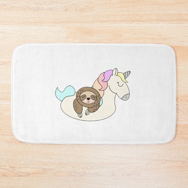 Item preview, Sloth on unicorn floatie designed and sold by NostalgicSpirit.