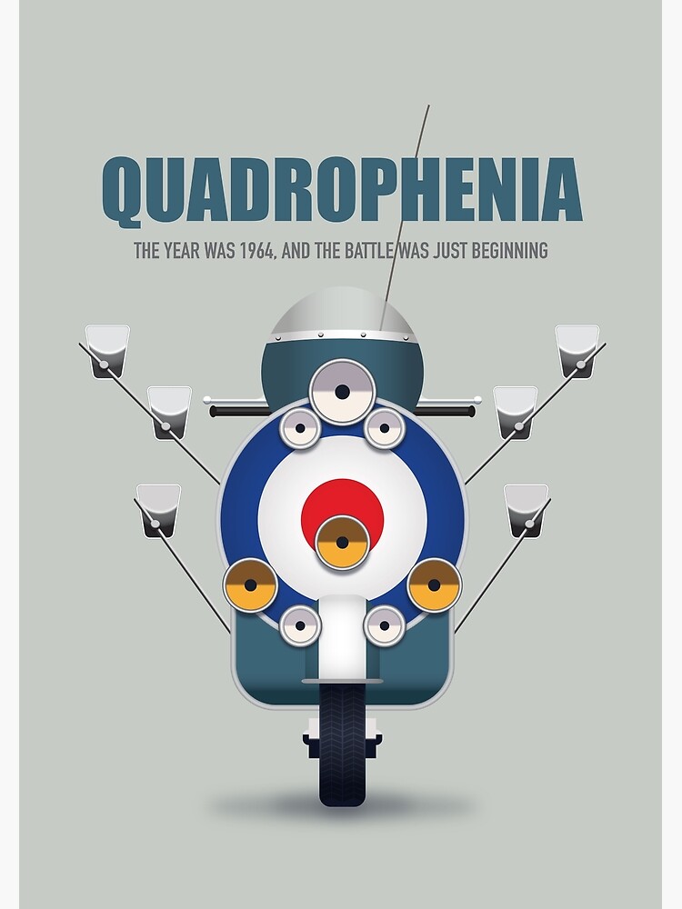 Quadrophenia - Alternative Movie Poster by MoviePosterBoy