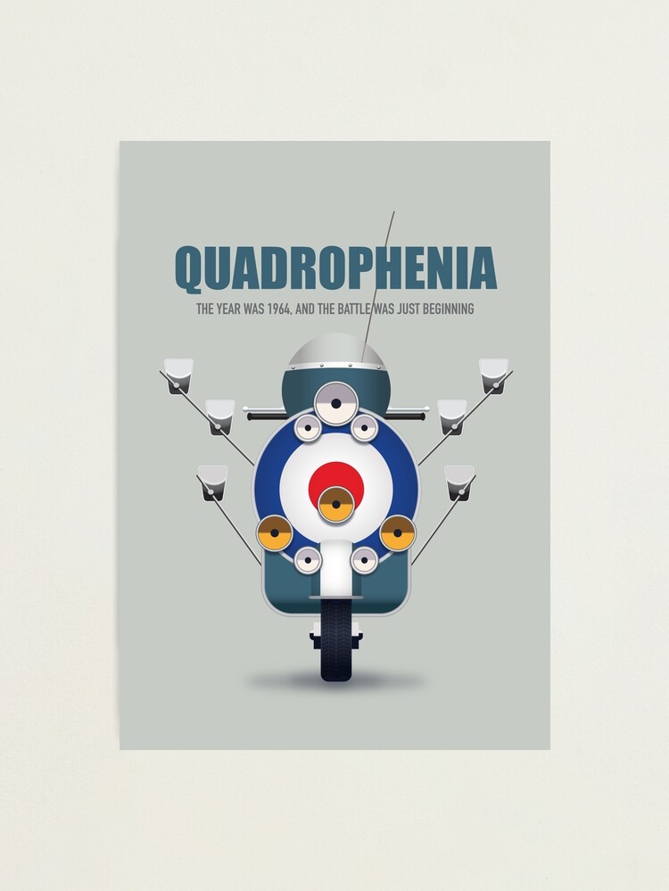 Alternate view of Quadrophenia - Alternative Movie Poster Photographic Print
