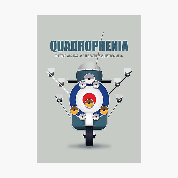 Quadrophenia - Alternative Movie Poster Photographic Print