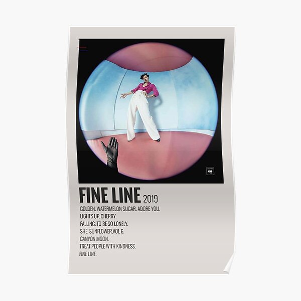 vintage fine line 2019 Poster
