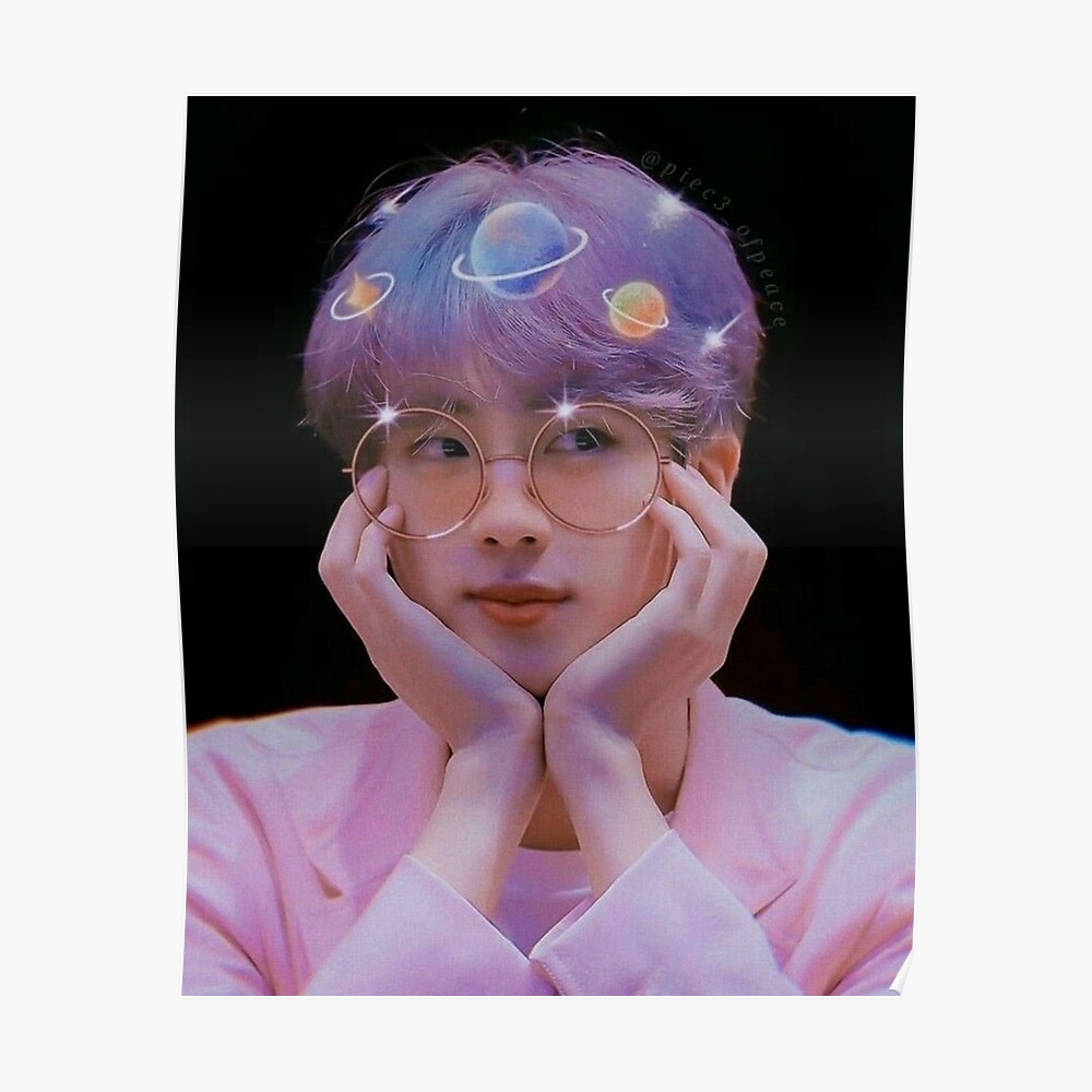 Bts Seokjin Jin Cute Sticker By Inniesart Redbubble