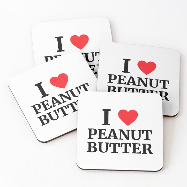 Item preview, I Love Peanut Butter Heart  designed and sold by Vanover Designs.