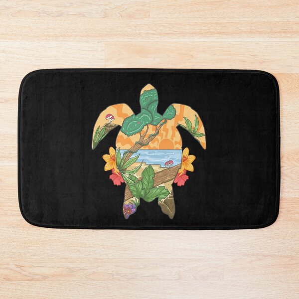 Item preview, beach drawn on turtle designed and sold by chris299.