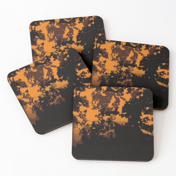 Item preview, variations on orange - rorschach - modern chaos designed and sold by naiverider.