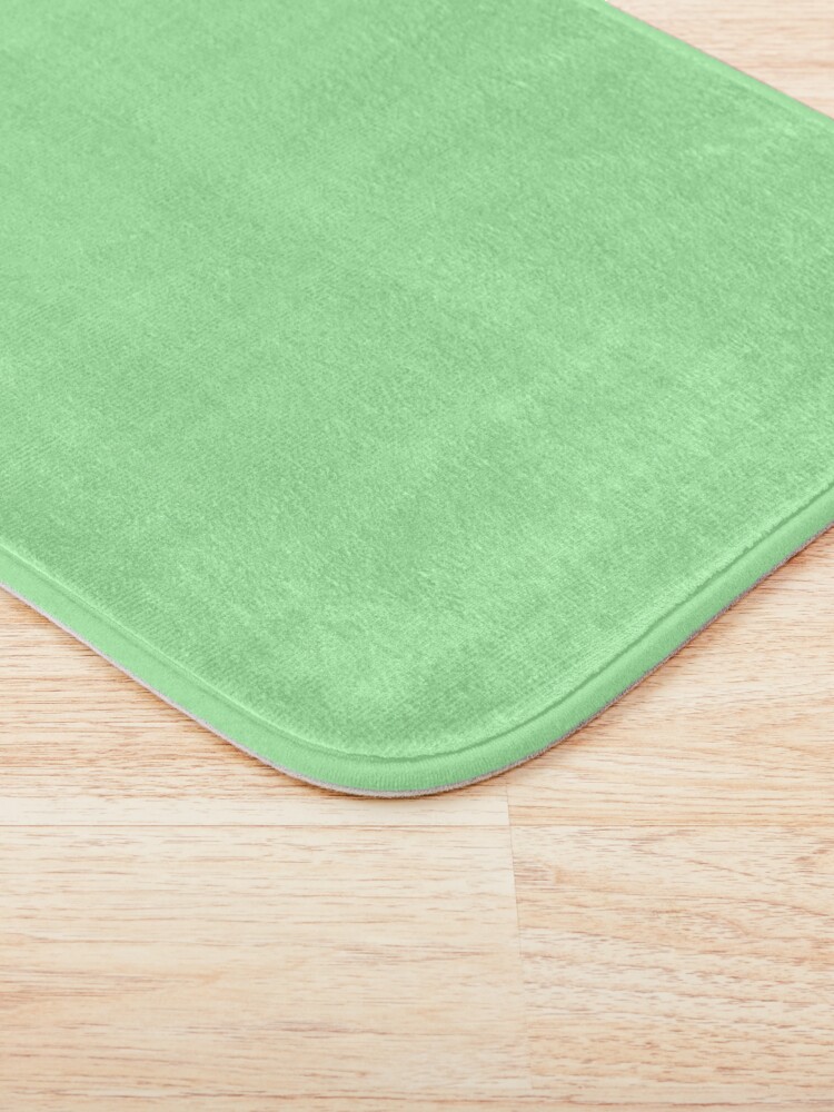 "Sea Foam Lime Green" Bath Mat for Sale by EcruCloud Redbubble
