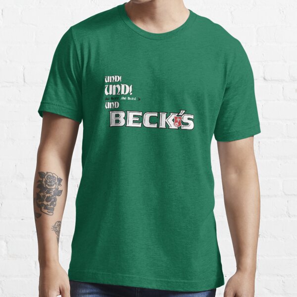 becks beer t shirt