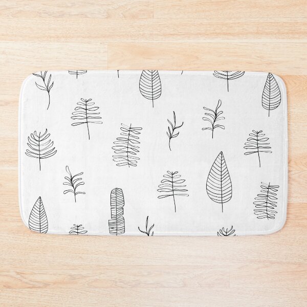 Item preview, Abstract Minimal Shapes Plants 02 Tropical Modern Illustration Drawing Pattern Texture designed and sold by MarleneCanto.