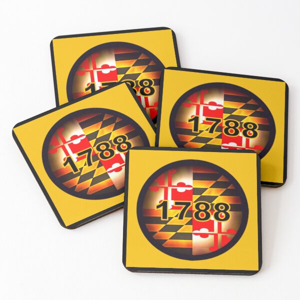 Item preview, Maryland State Flag Medallion  designed and sold by Mark Jesus-Allen.