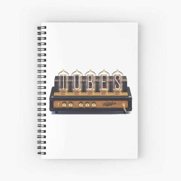 Tube Amplifier Spiral Notebook