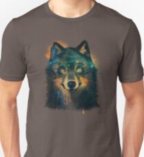 Galaxy Wolf Unisex T-Shirt