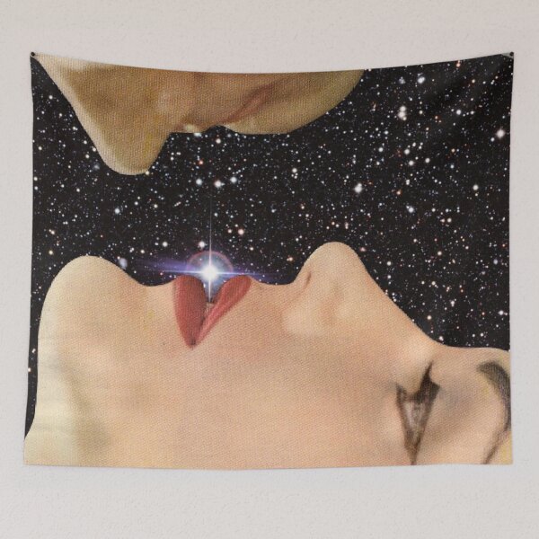 Item preview, Interstellar Kiss designed and sold by Kiki Collagist.