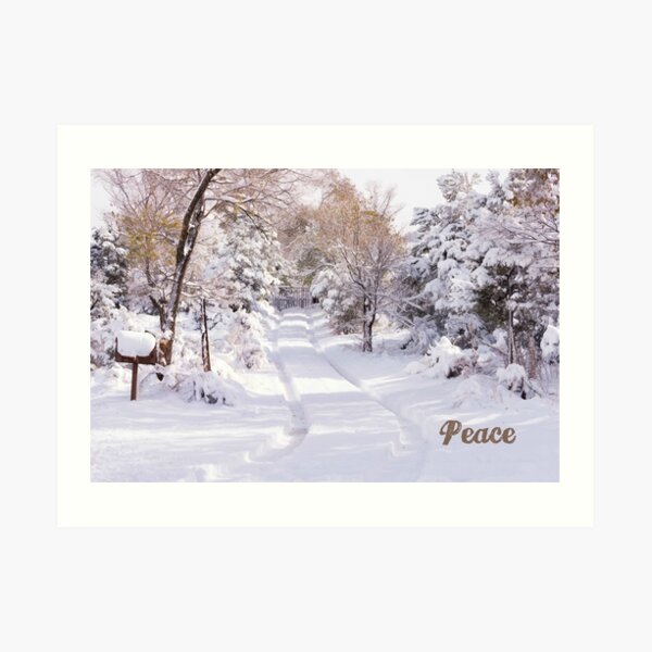 Peaceful Wonderland Art Print
