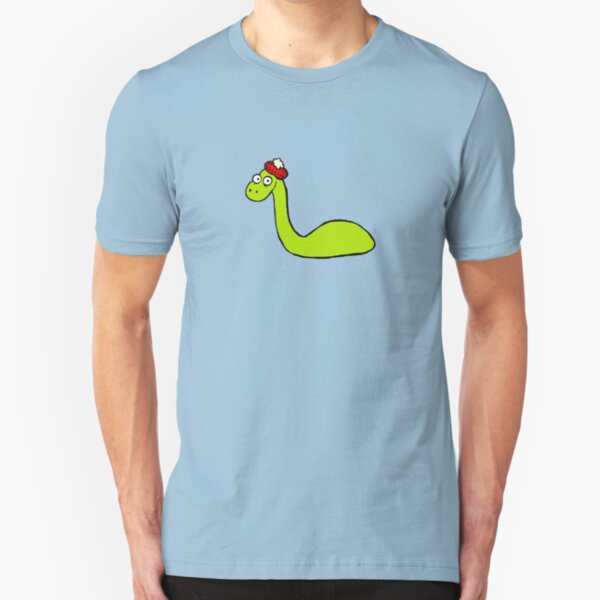 Loch Ness Monster Slim Fit T-Shirt
