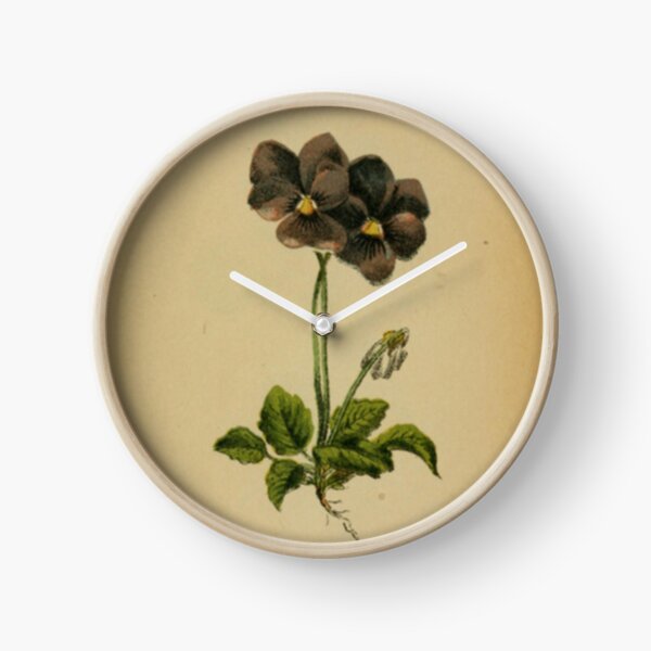 Black Violet Clock