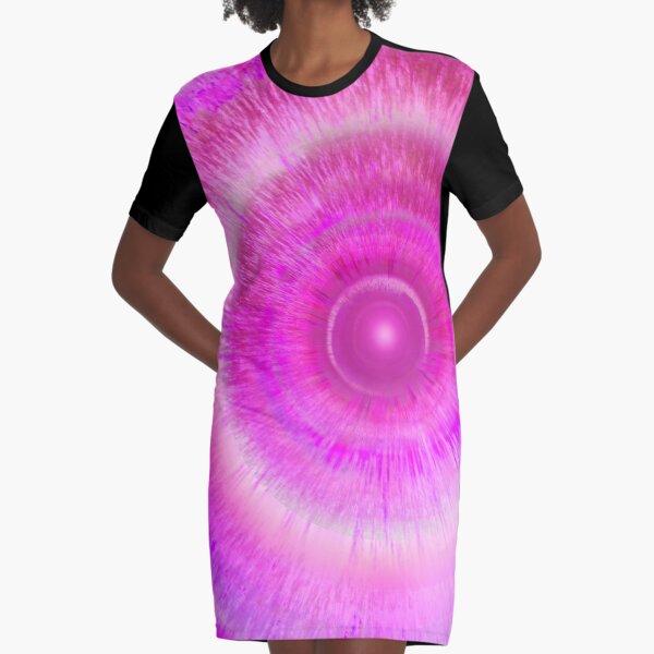 Worlds within Worlds Graphic T-Shirt Dress