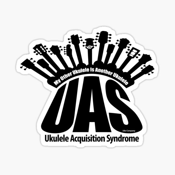 UAS Ukuelele Acquisition Syndrome Sticker
