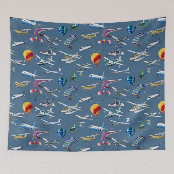 Item preview, A Sky Full of Aviation designed and sold by Wavytail.