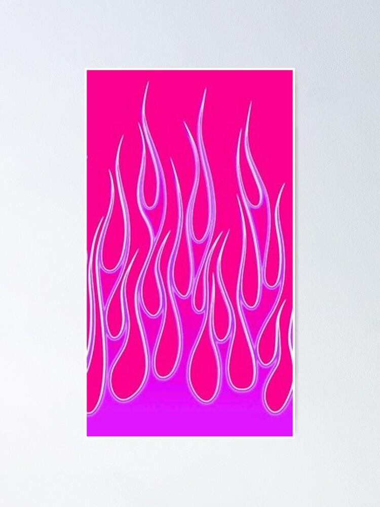 Póster «fuego rosa y lila» de aesthetic--art | Redbubble