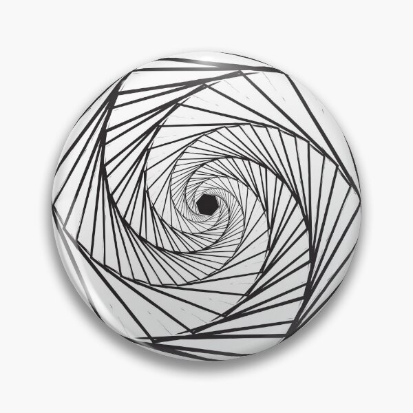 Item preview, Geometric galaxy Monochromatic spiral designed and sold by Carolina Salazar.