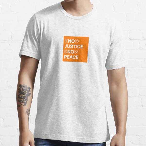 no justice no peace shirt donation