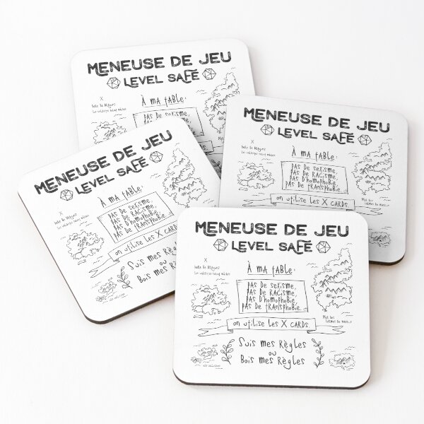 Aperçu de l'œuvre Meneuse de Jeu, level SAFE / Feminist French Roleplaying créée et vendue par Nathalie Aynié.