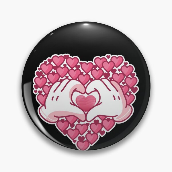Item preview, Chute Pink Heart Love designed and sold by DavinciStore21.