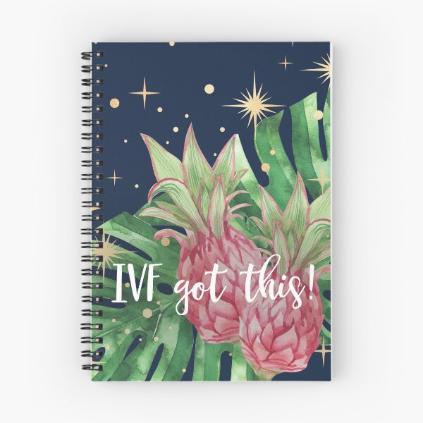 Item preview, IVF Got This Pineapples & Tropical Palm Leaves - Navy Blue designed and sold by Breece.